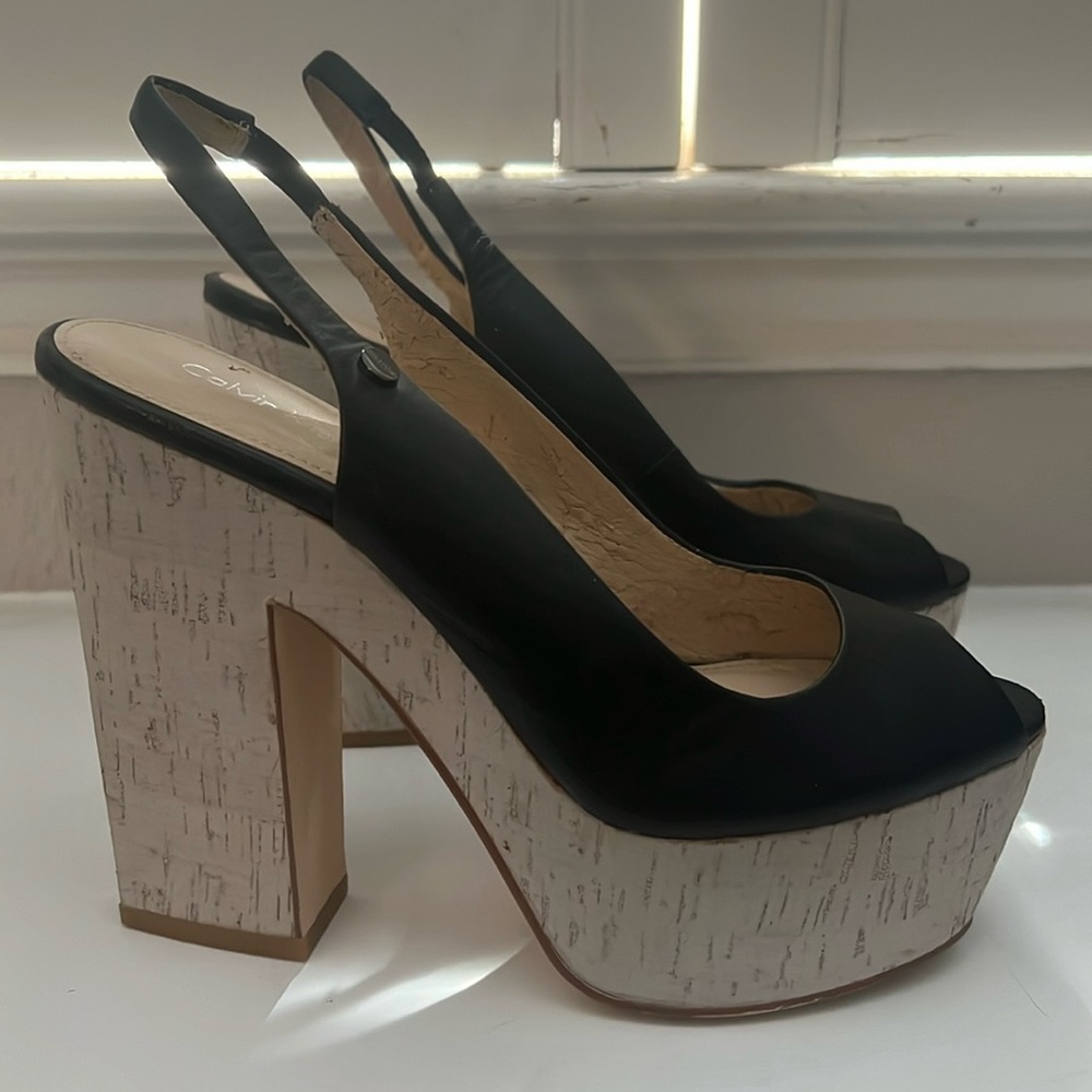 Calvin Klein wedge heel